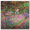 El Jardín del Artista en Giverny Claude Monet Reproducción Pintada a Mano en Oleo o Acrílico