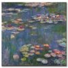 Los Nenúfares Claude Monet Reproducción Pintada a Mano en Oleo o Acrílico