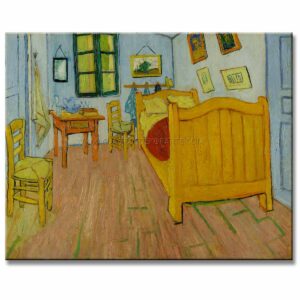 EL DORMITORIO EN ARLES de Vincent Van Gogh Reproducción Pintada a Mano en Acrílico